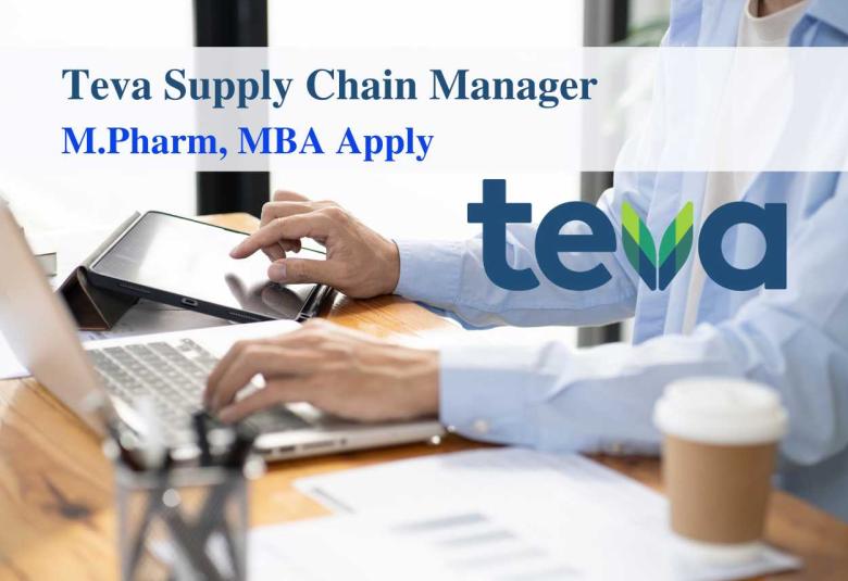 Work as Supply Chain Manager at Teva