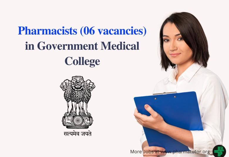 Job Openings for Pharmacists in Government Medical College Udhampur