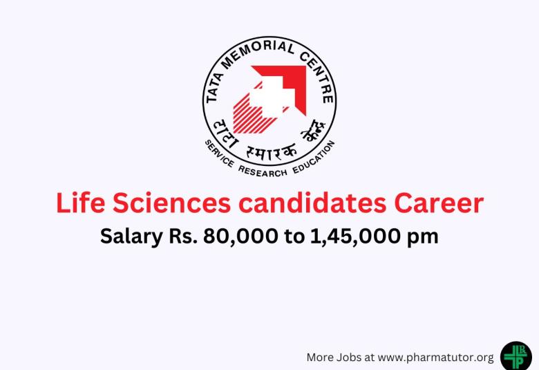 Opportunity for Life sciences candidates at Homi Bhabha Cancer Hospital and Research Centre