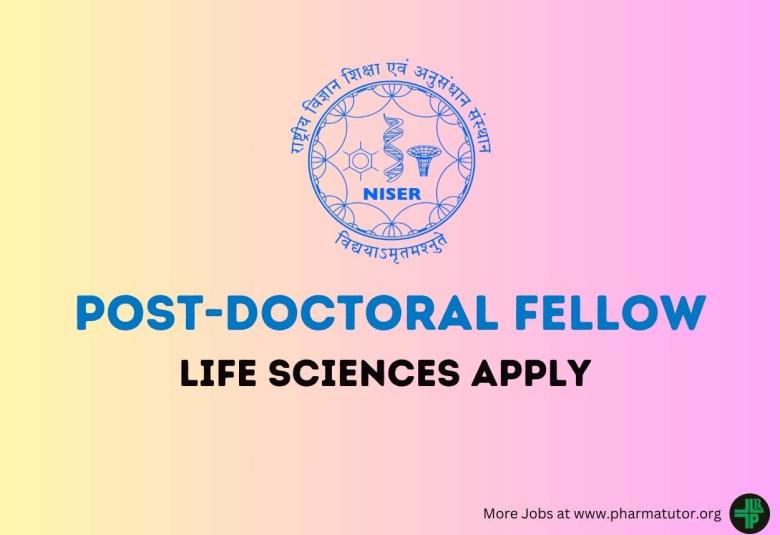Applications are invited for Post-Doctoral Fellow at NISER