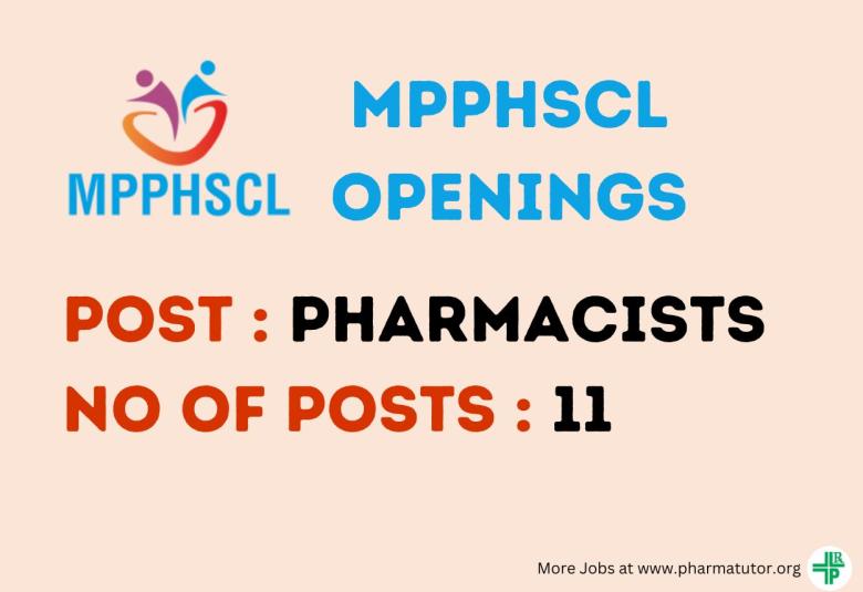 Apply Online for Pharmacists at MPPHSCL