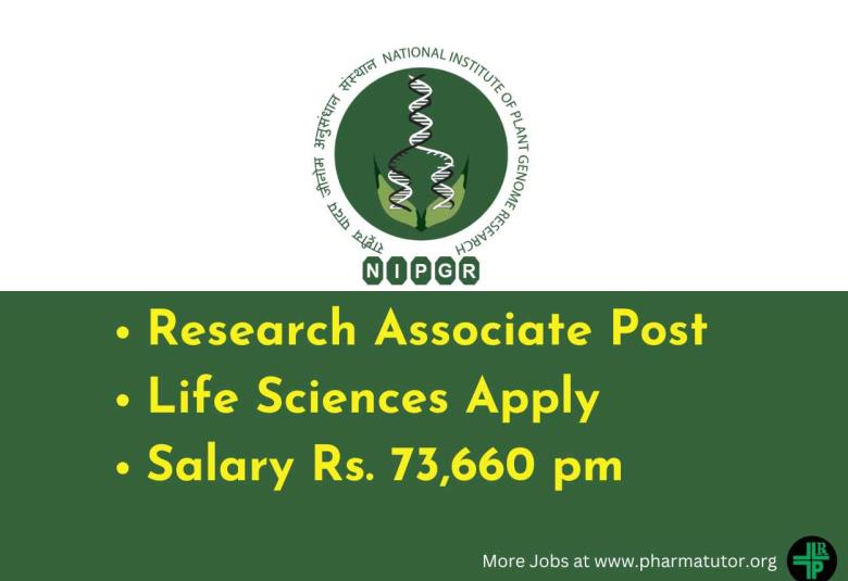 Apply Online for Research Associate at NIPGR