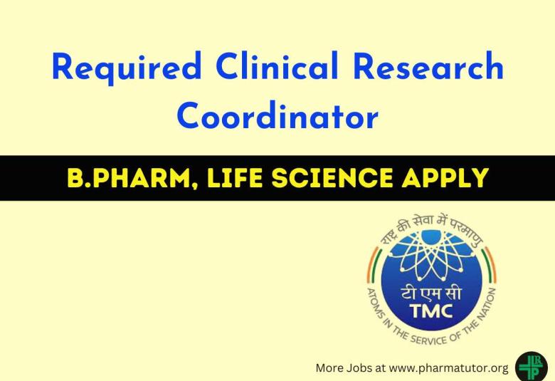 Tata Memorial hospita Required Clinical Research Coordinator