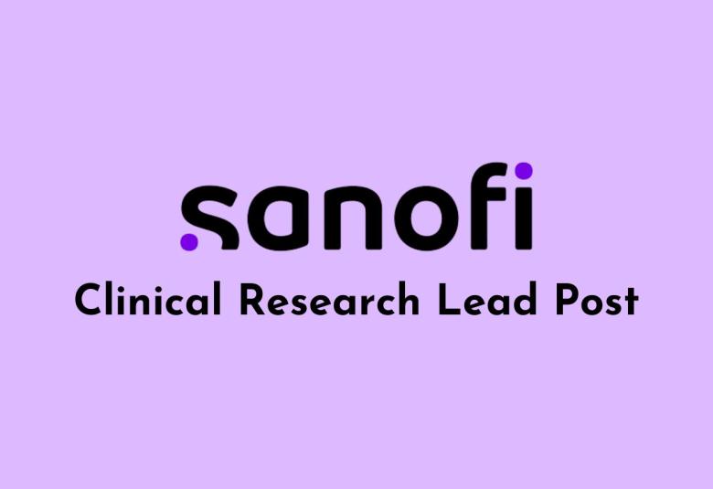 Work as Clinical Research Lead at Sanofi