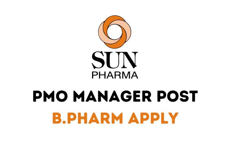 Work as PMO Manager at Sun Pharma