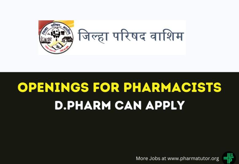 Zilla Parishad Washim Openings for Pharmacists