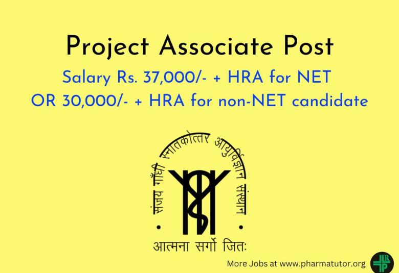 Applications are invited for Project Associate at SGPGIMS