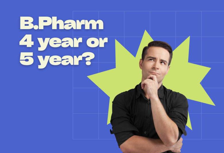 Does India need five years for the B.Pharm course?