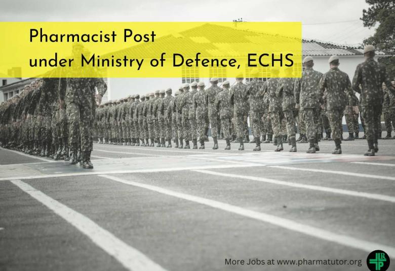 Ministry of Defence Hiring Pharmacist