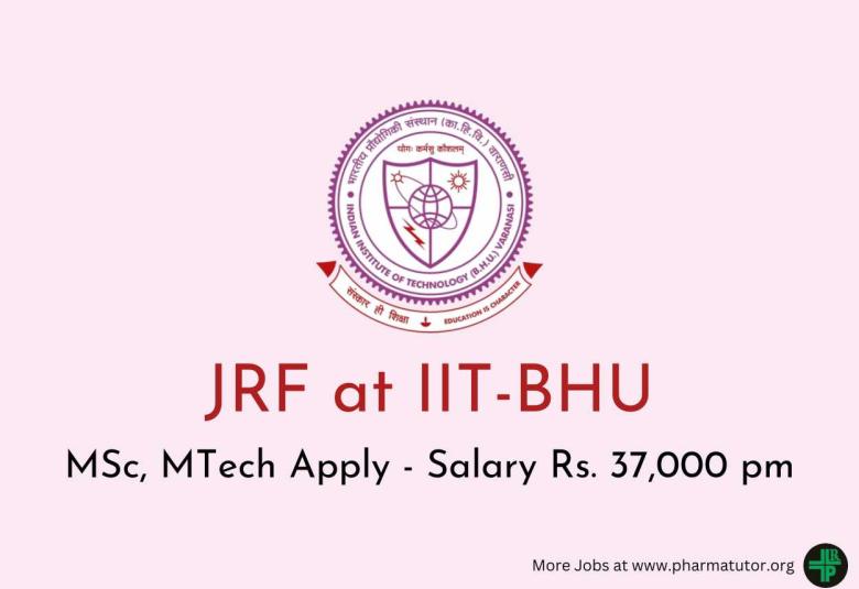 Applications are invited for JRF at IIT-BHU