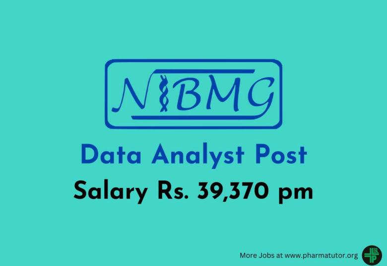 Applications are invited for Project Associate at NIBMG