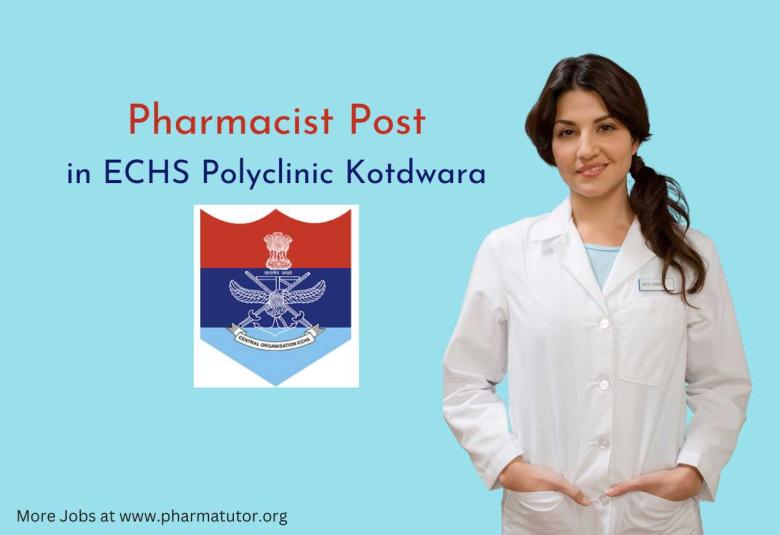 ECHS invites applications for Post of Pharmacist