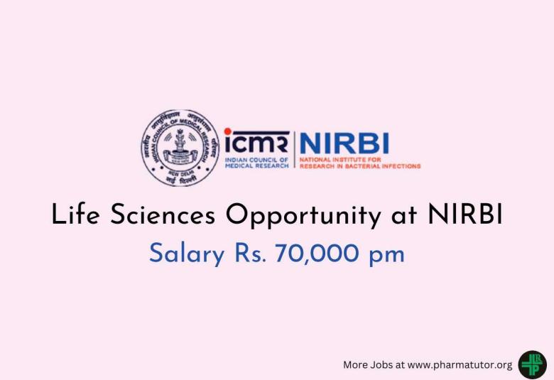Life Sciences Opportunity at NIRBI