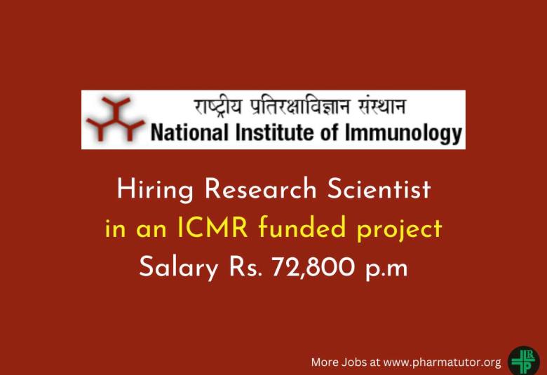 NII Hiring Research Scientist