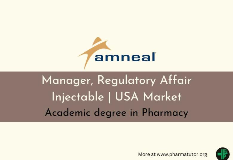 Openings in Regulatory Affairs at Amneal Pharmaceuticals