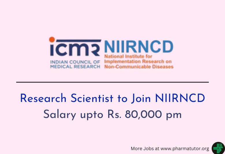 Opportunity for Research Scientist to Join NIIRNCD