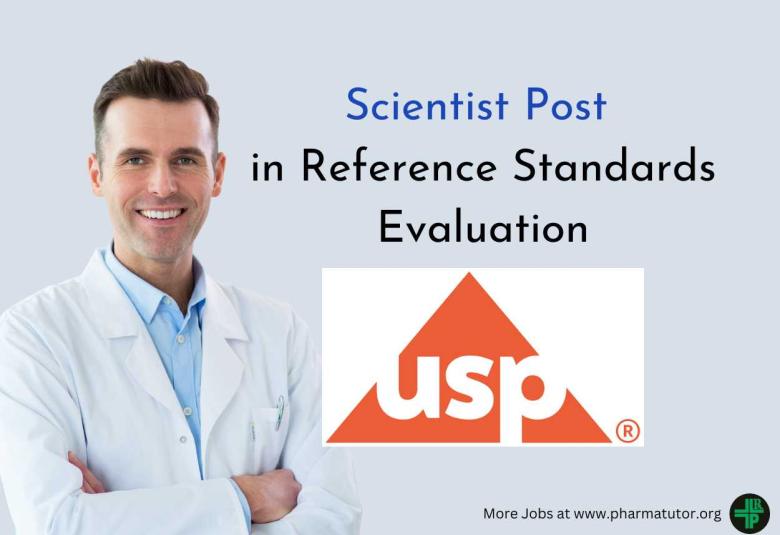 USP looking for Reference Standards Evaluation Scientist