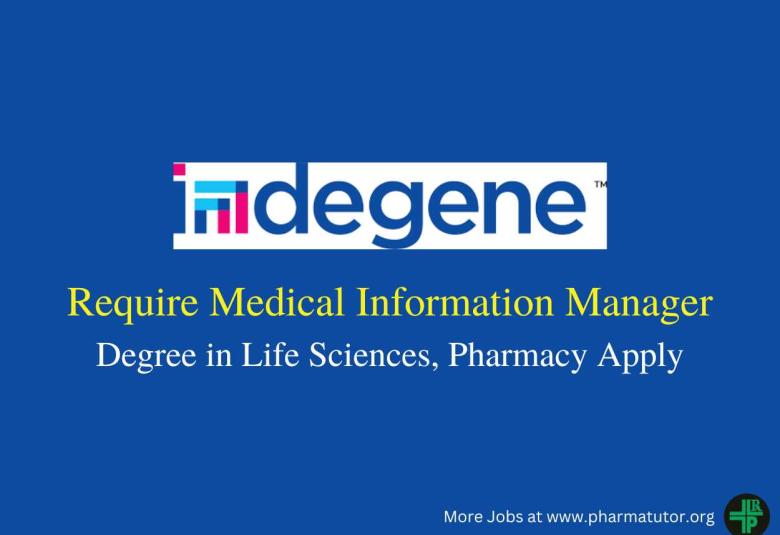 Work as Medical Information Manager at Indegene