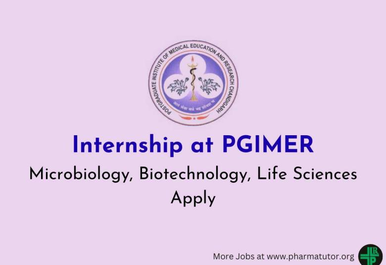 Applications are invited for Internship at PGIMER
