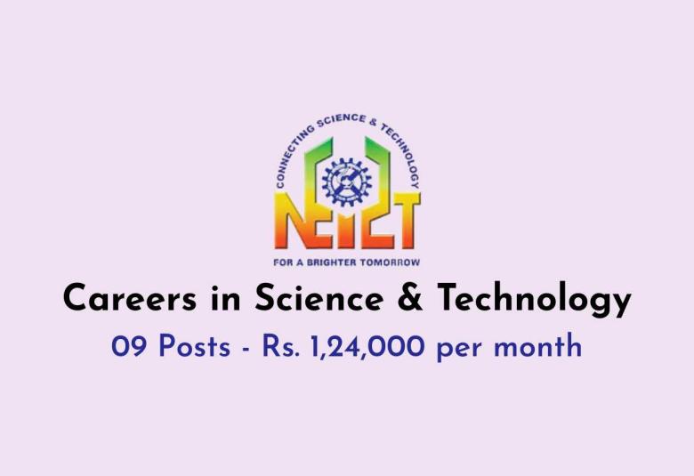 Careers in Science & Technology at NEIST