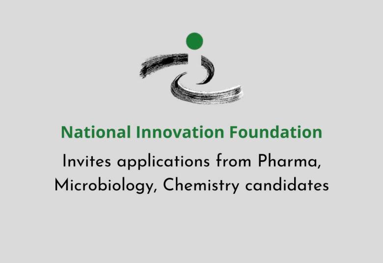 NIF invites applications from Pharma, Microbiology, Chemistry candidates