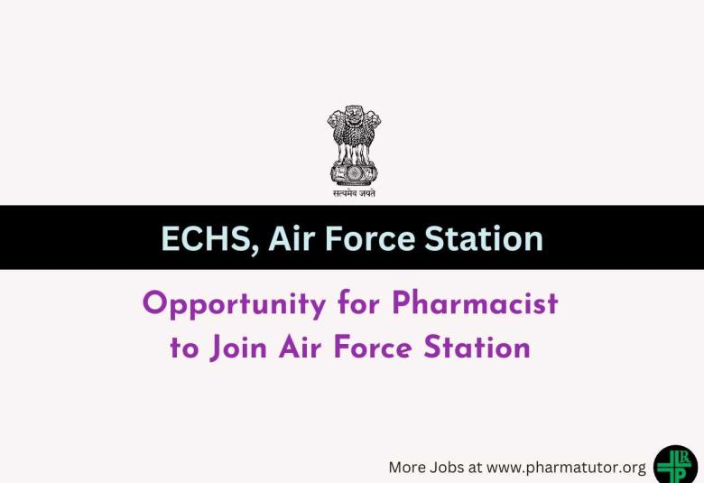 Opportunity for Pharmacist to Join Air Force Station