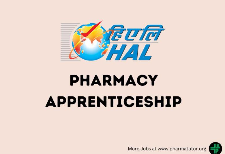 Pharmacy Apprenticeship in Hindustan Aeronautics Limited