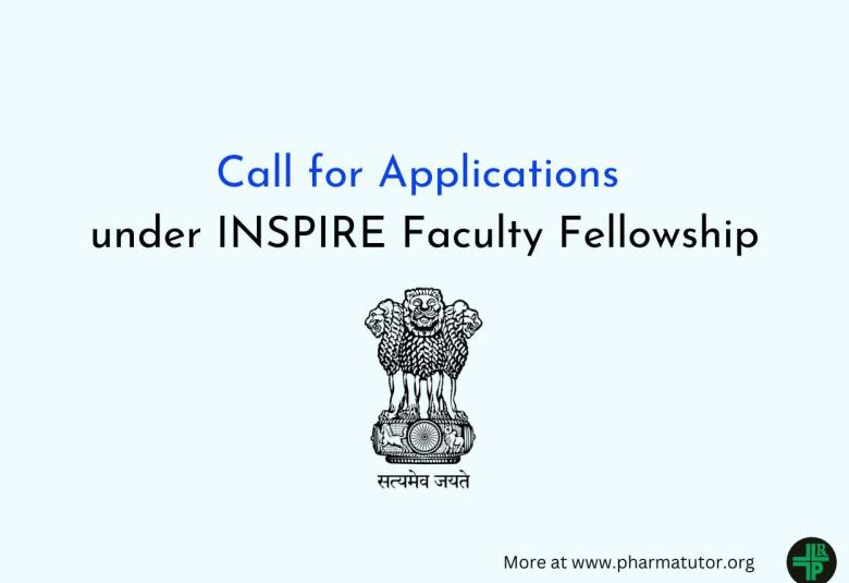Call for Applications under INSPIRE Faculty Fellowship