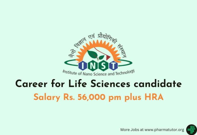 Career for Life Sciences candidate at INST