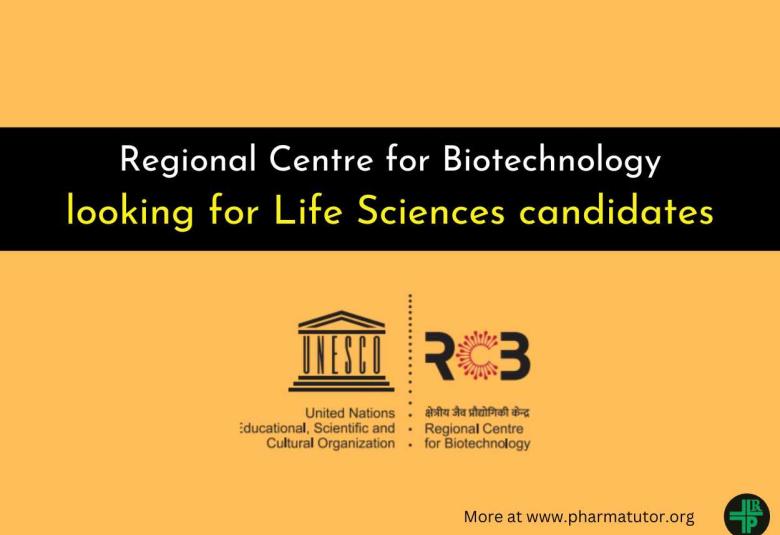 Regional Centre for Biotechnology looking for Life Sciences candidates