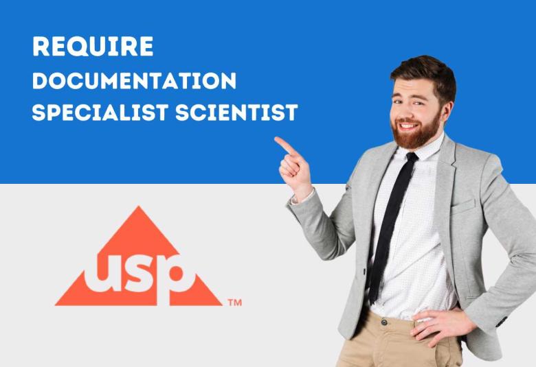 Require Documentation Specialist Scientist at U.S. Pharmacopeial Convention