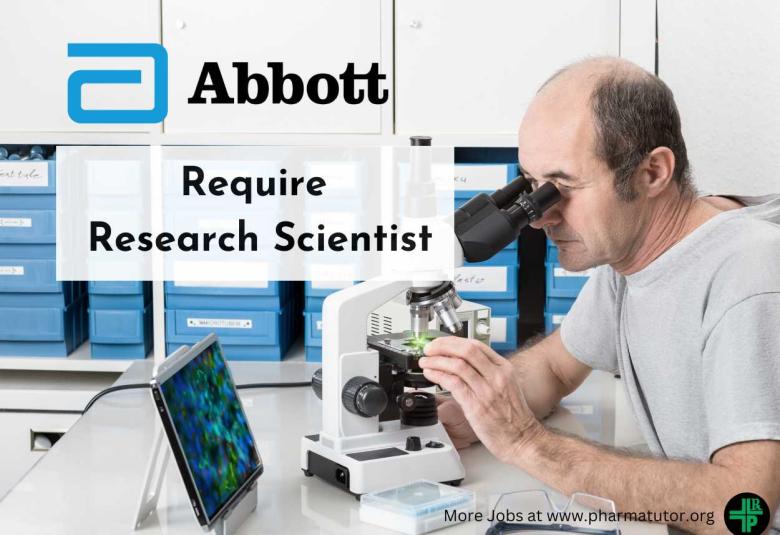 Abbott Require Research Scientist