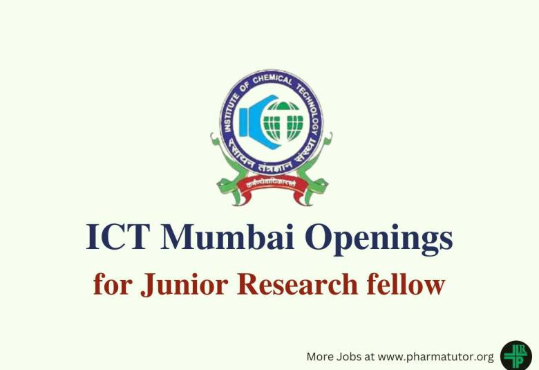 Applications are invited for Junior Research Fellow at ICT, Mumbai