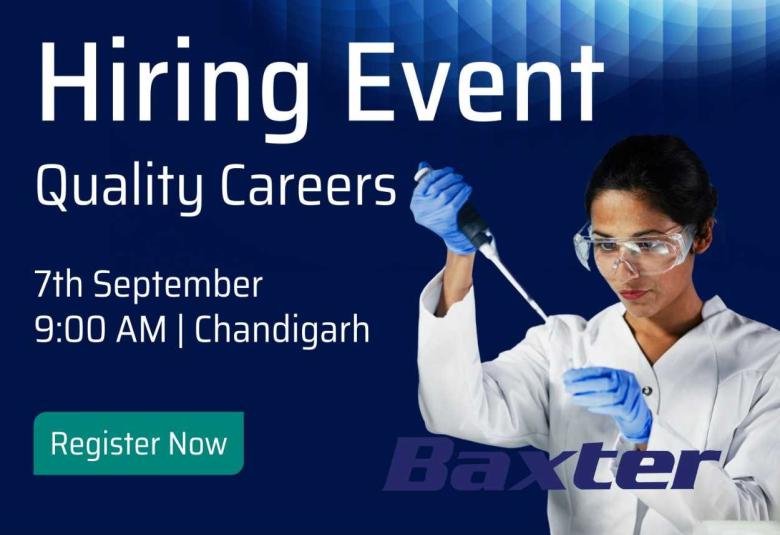 Baxter Hiring experienced Quality professionals