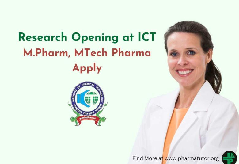 Advertisement for the Post of Research Fellow at ICT