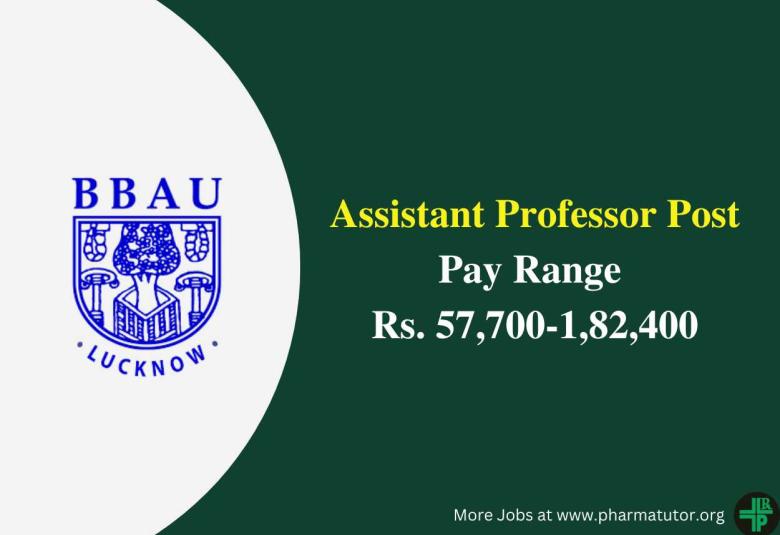 BBAU invites online applications for post of Assistant Professor
