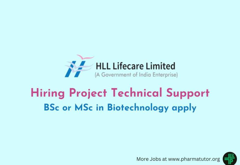 HLL Lifecare Hiring Project Technical Support