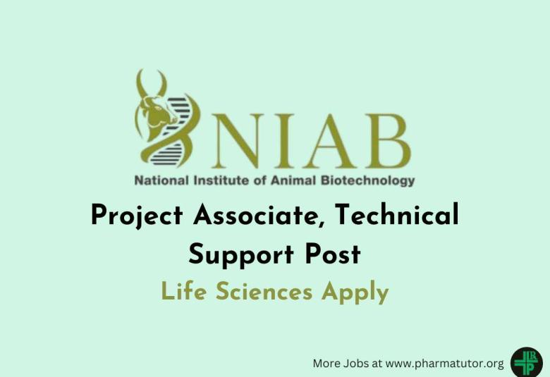 Apply Online for Project Associate, Technical Support at NIAB