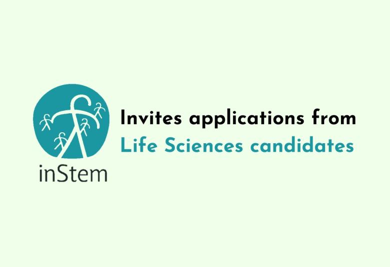 BRIC-inStem invites applications Life Sciences candidates
