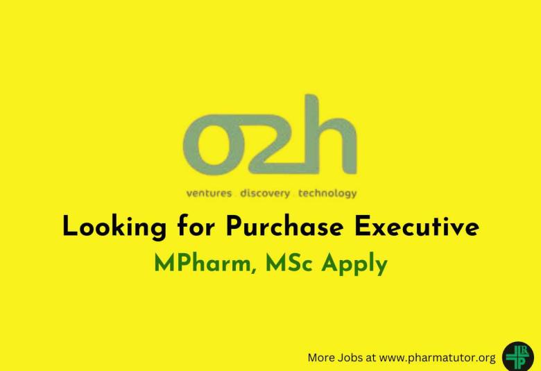 o2h group looking for Purchase Executive