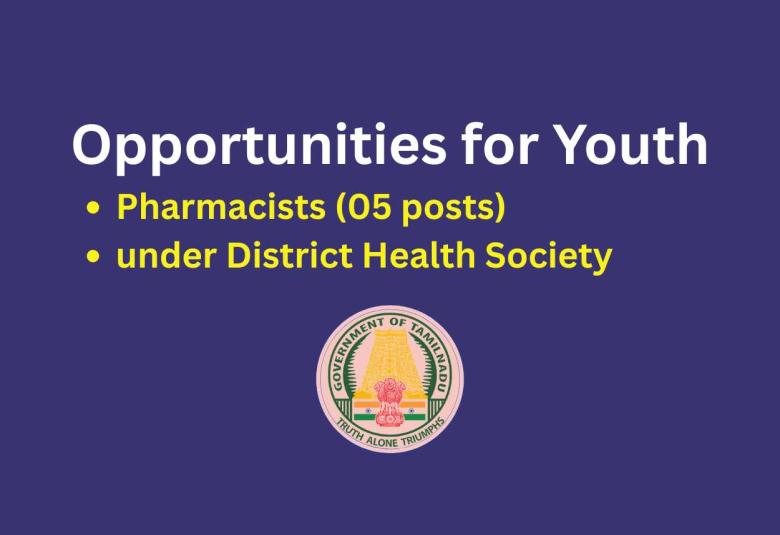 Opportunities for Youth : Pharmacists under District Health Society