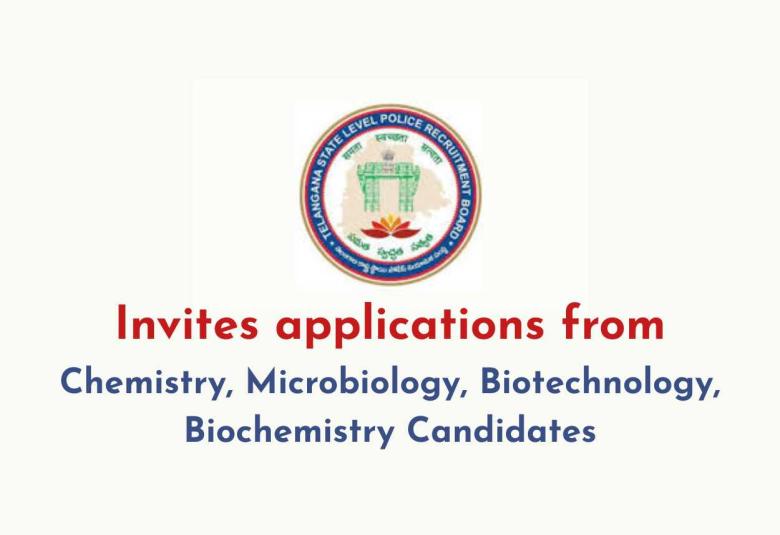 TSLPRB invites applications from Chemistry, Microbiology, Biotechnology, Biochemistry Candidates