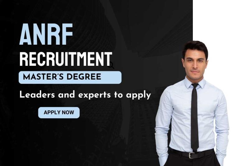 ANRF invites applications from Master’s degree candidates