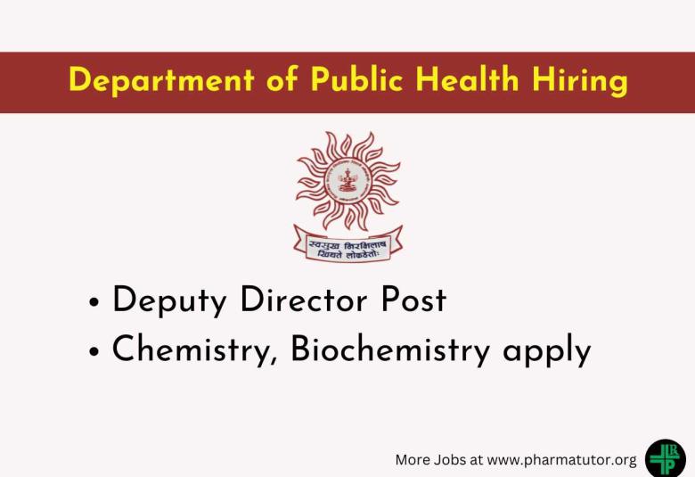 Department of Public Health Hiring Deputy Director 