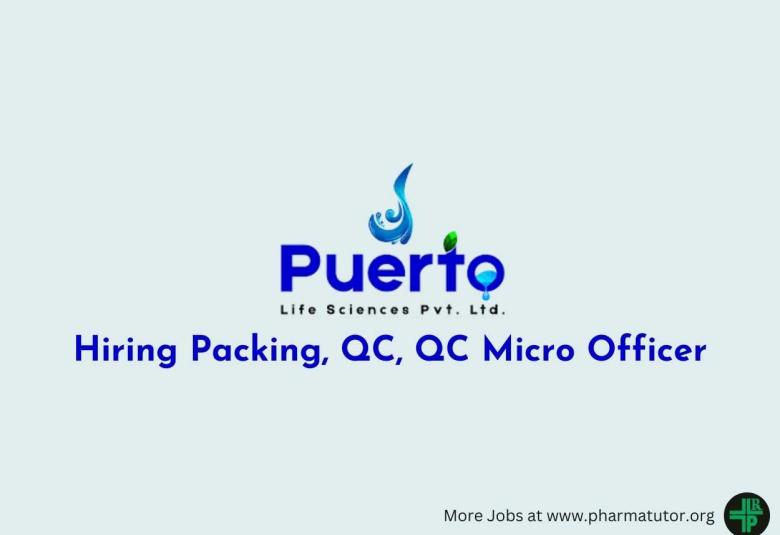 Hiring Packing, QC, QC Micro Officer at Puerto