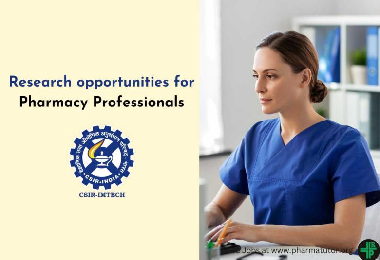 IMTECH opens research opportunities for Pharmacy Professionals