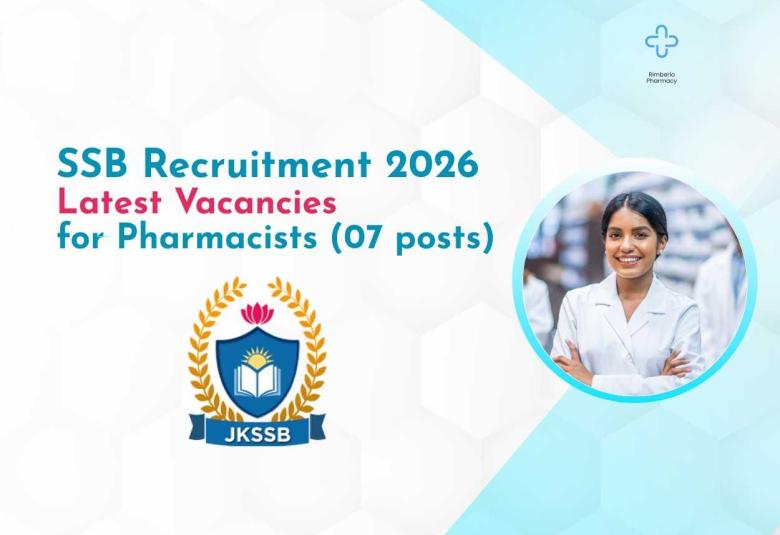 SSB Recruitment 2026 - Latest Vacancies for Pharmacists