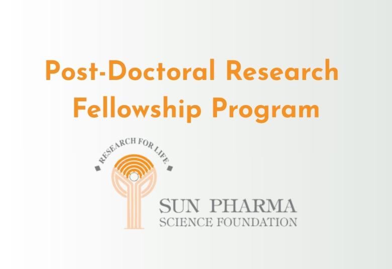 Sun Pharma Science Foundation Post-Doctoral Research Fellowship Program