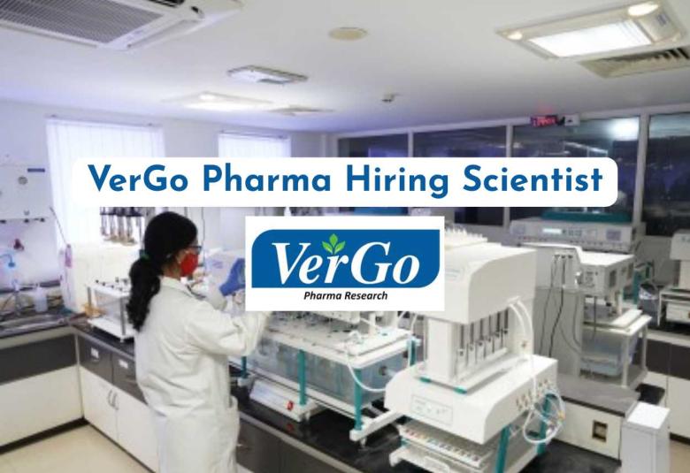 VerGo Pharma Hiring Scientist