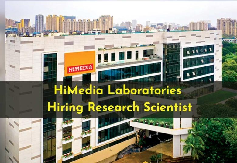 HiMedia Laboratories Hiring Research Scientist